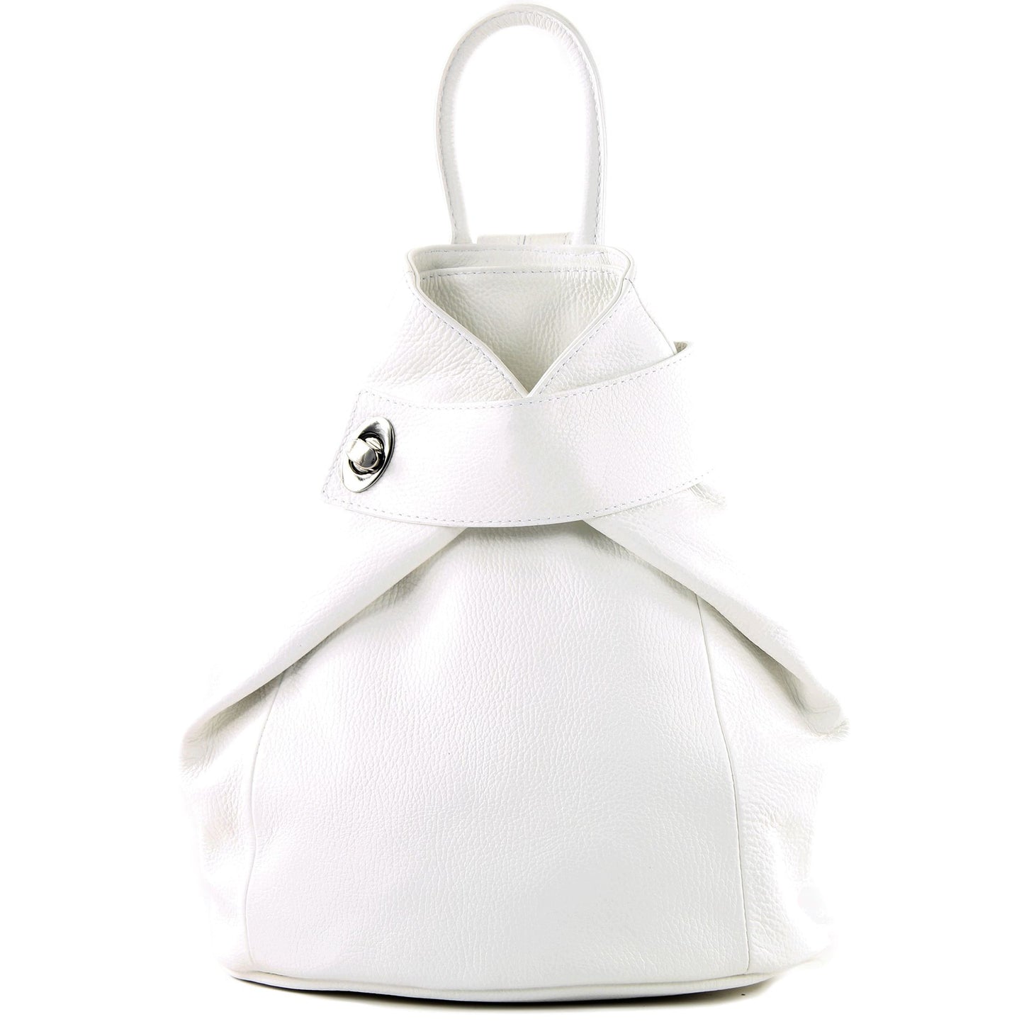 modamoda de - T179 - ital: Damen Rucksack Tasche aus Leder