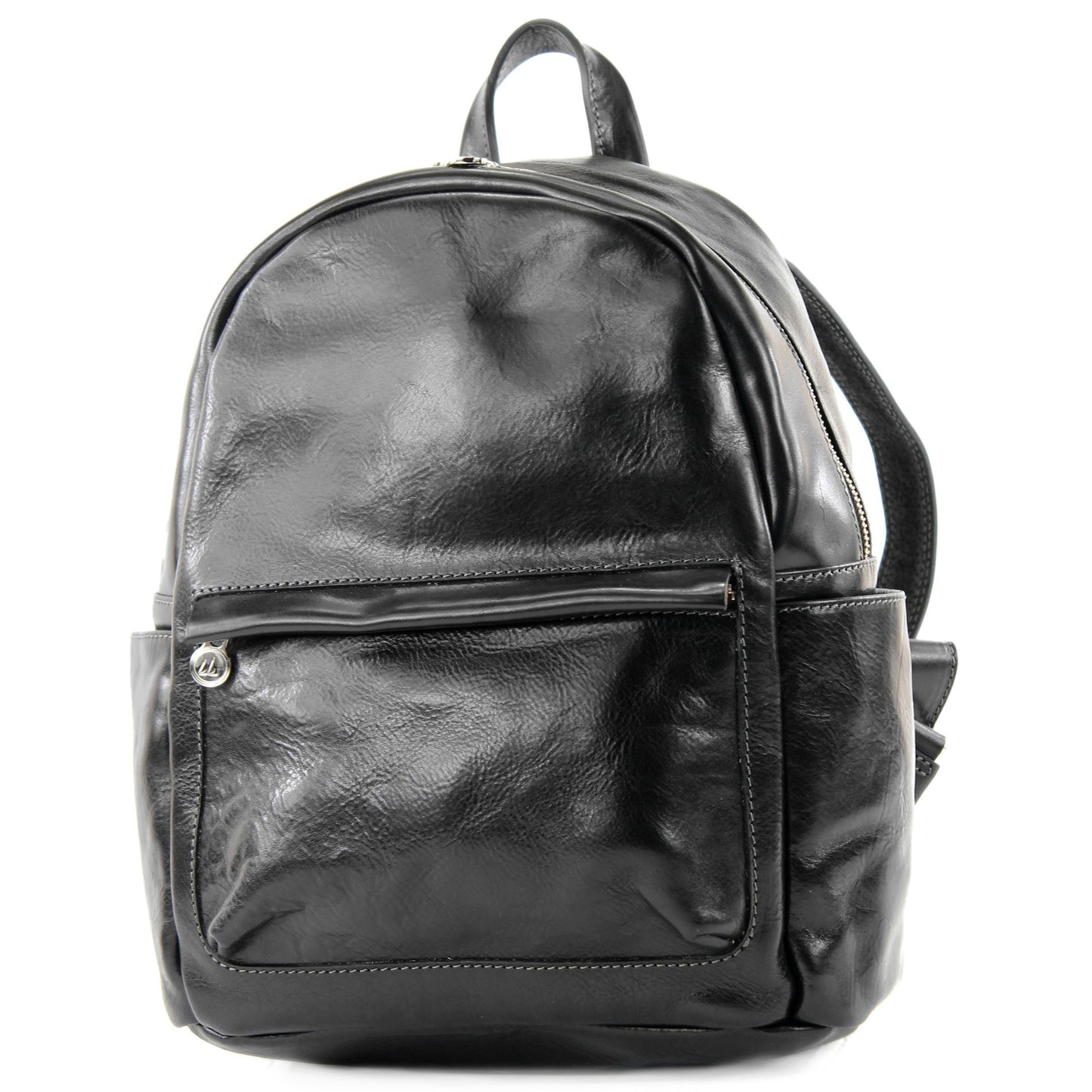 modamoda de - T184 - ital. Rucksack Unisex aus Tamponato Leder