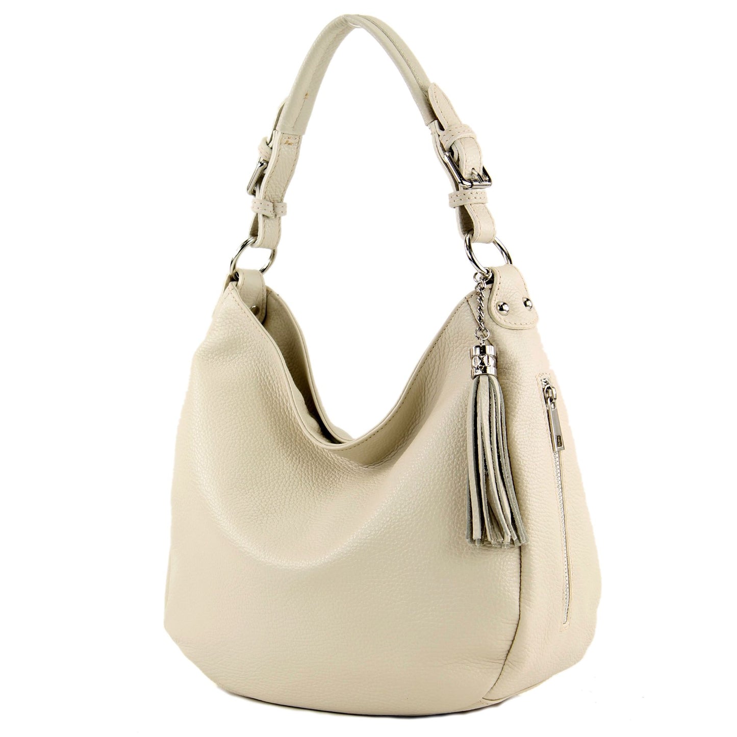 modamoda de T200 Damen Leder Schultertasche Henkeltasche handmade in Italy