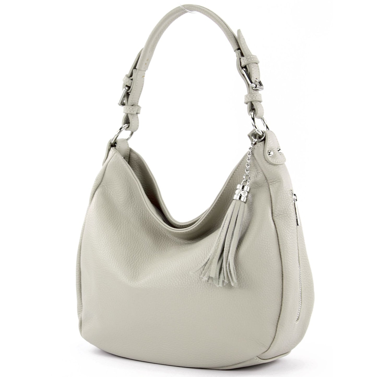 modamoda de T200 Damen Leder Schultertasche Henkeltasche handmade in Italy
