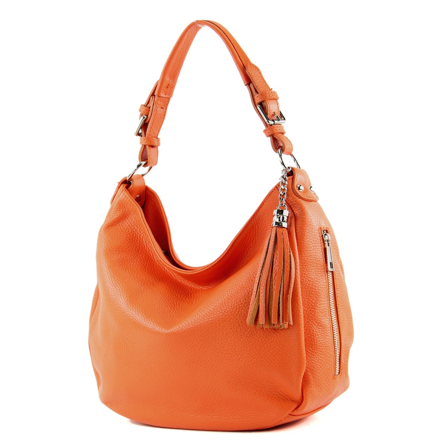 modamoda de T200 Damen Leder Schultertasche Henkeltasche handmade in Italy