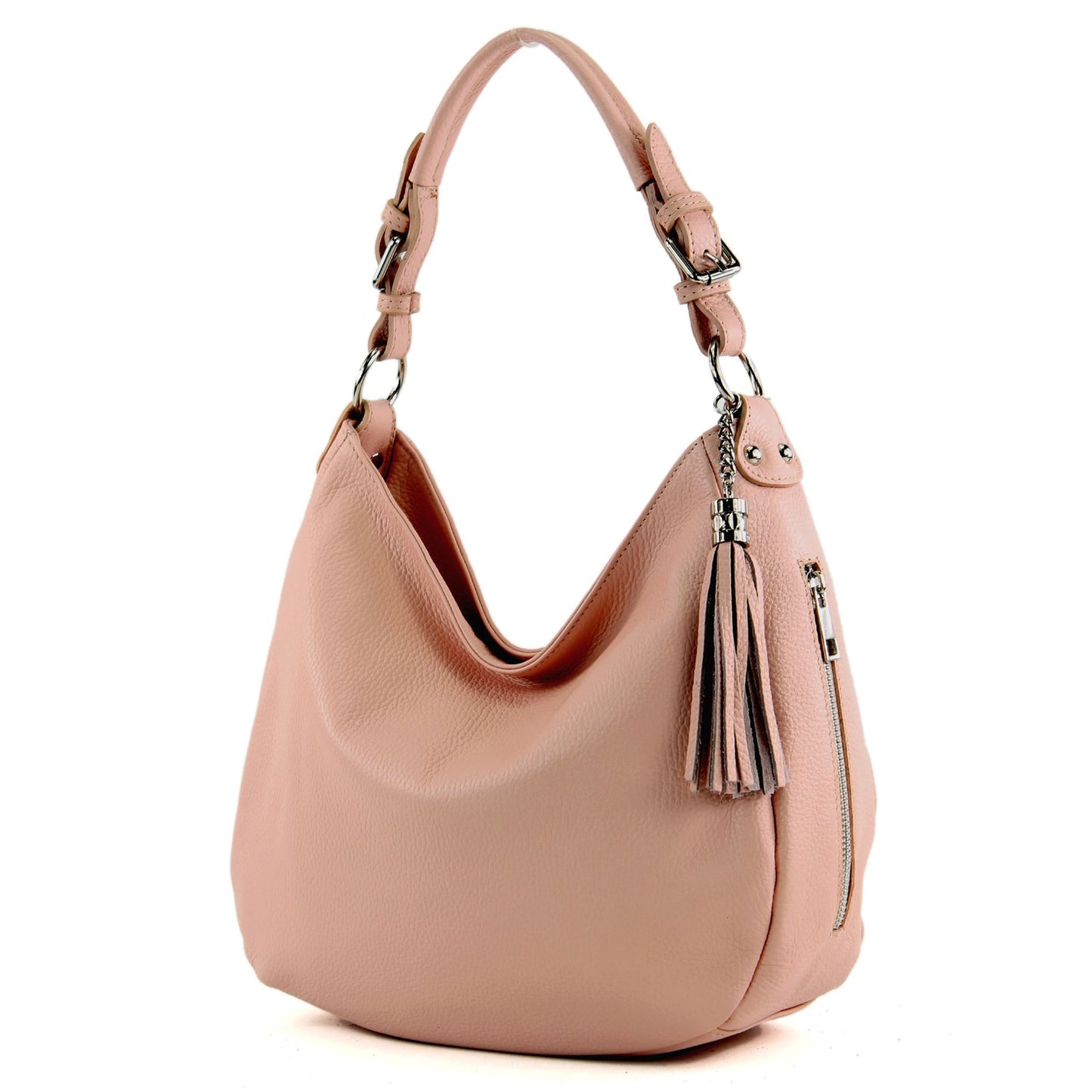 modamoda de T200 Damen Leder Schultertasche Henkeltasche handmade in Italy