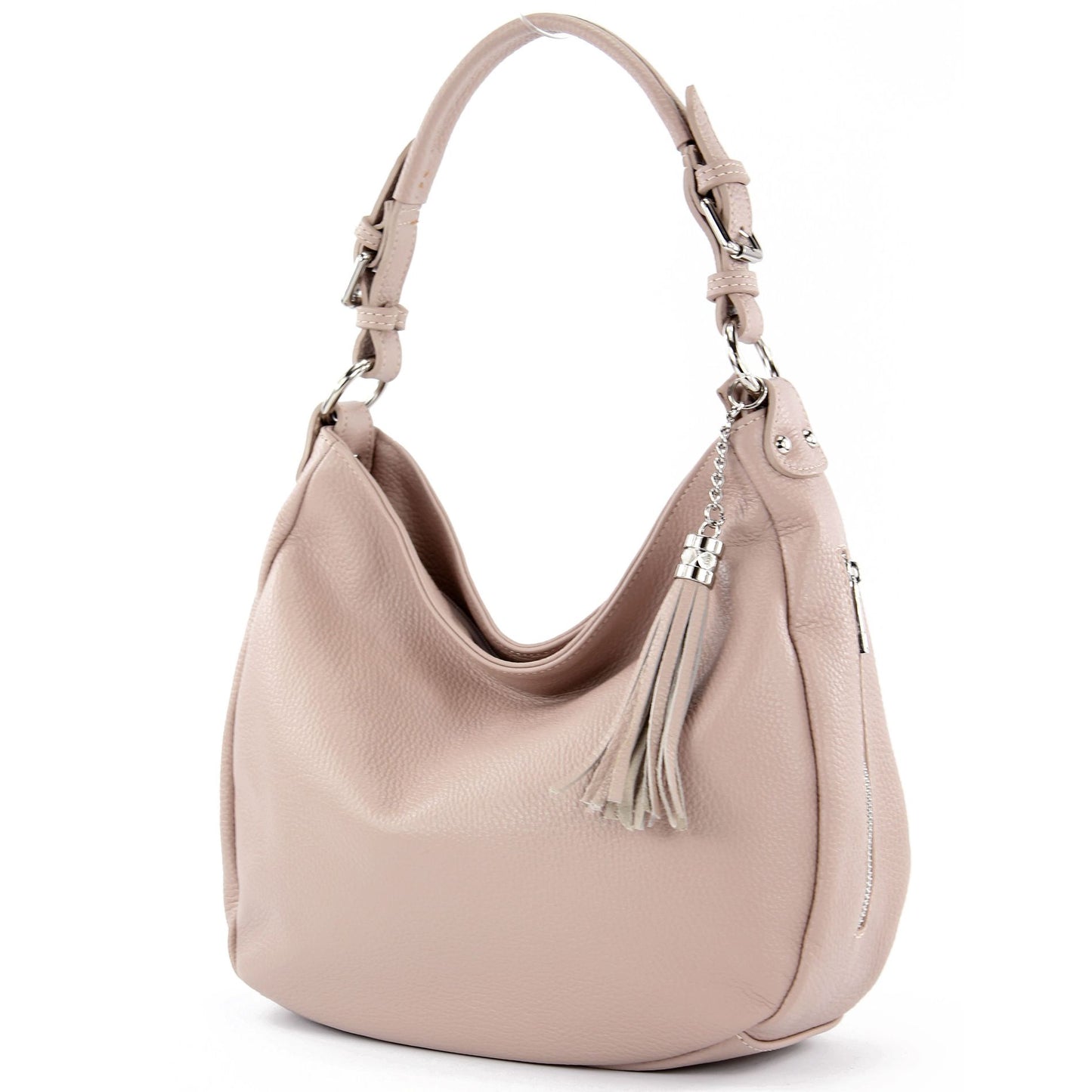 modamoda de T200 Damen Leder Schultertasche Henkeltasche handmade in Italy