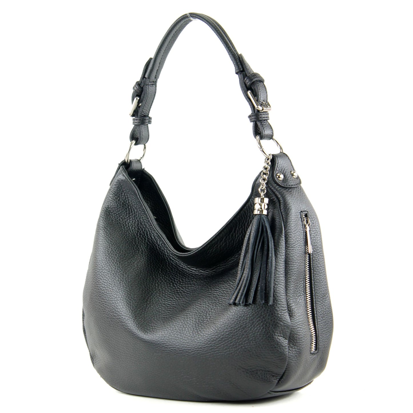 modamoda de T200 Damen Leder Schultertasche Henkeltasche handmade in Italy