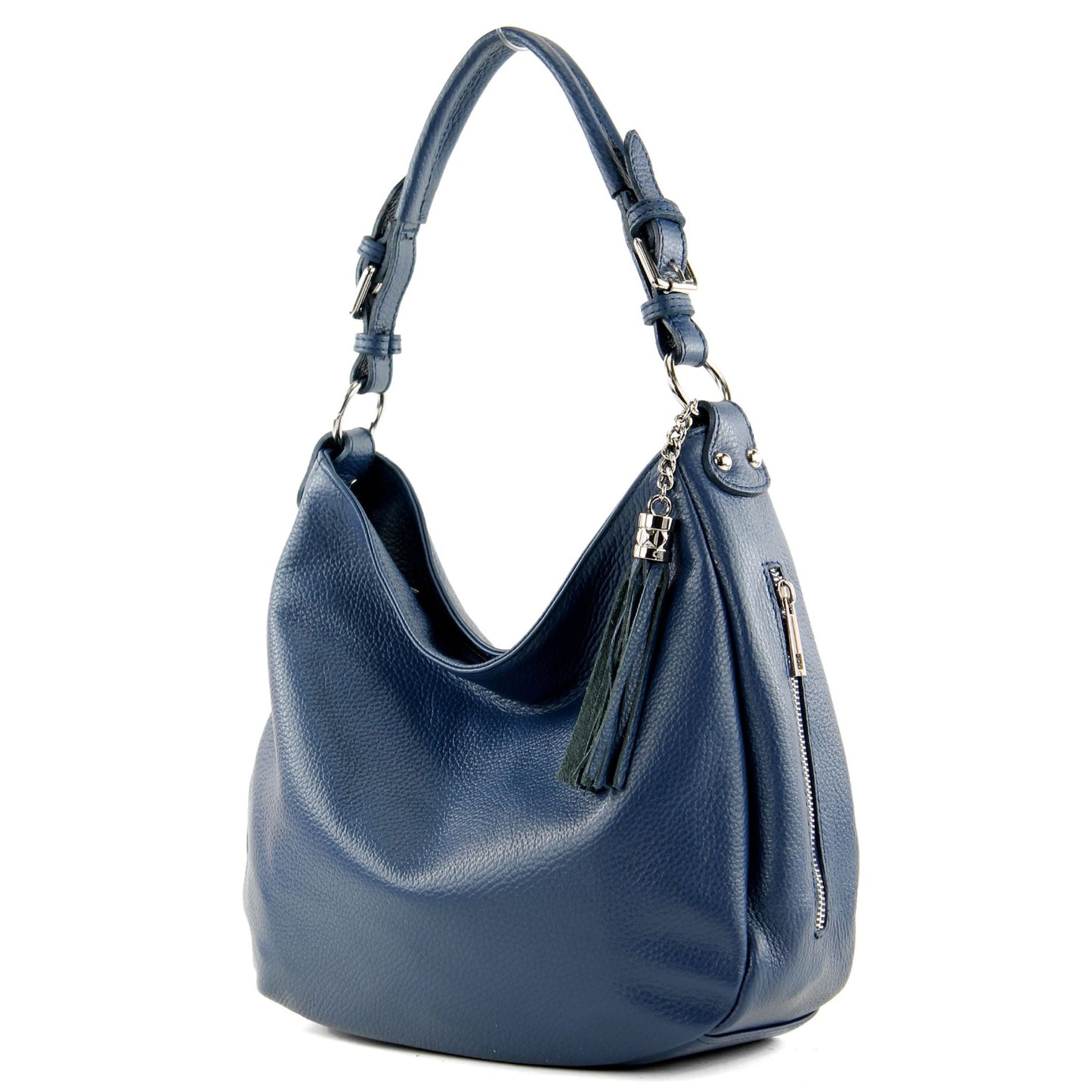 modamoda de T200 Damen Leder Schultertasche Henkeltasche handmade in Italy