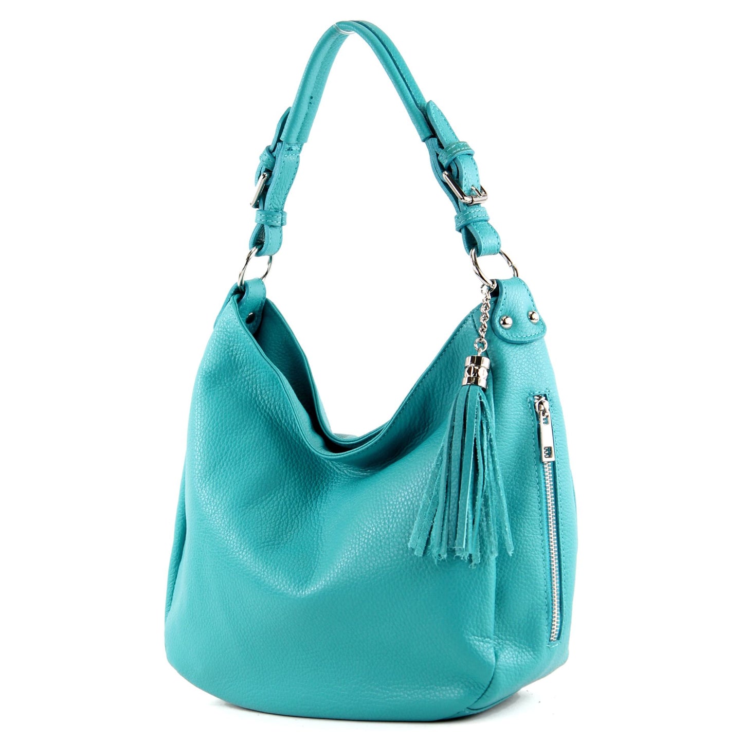 modamoda de T200 Damen Leder Schultertasche Henkeltasche handmade in Italy