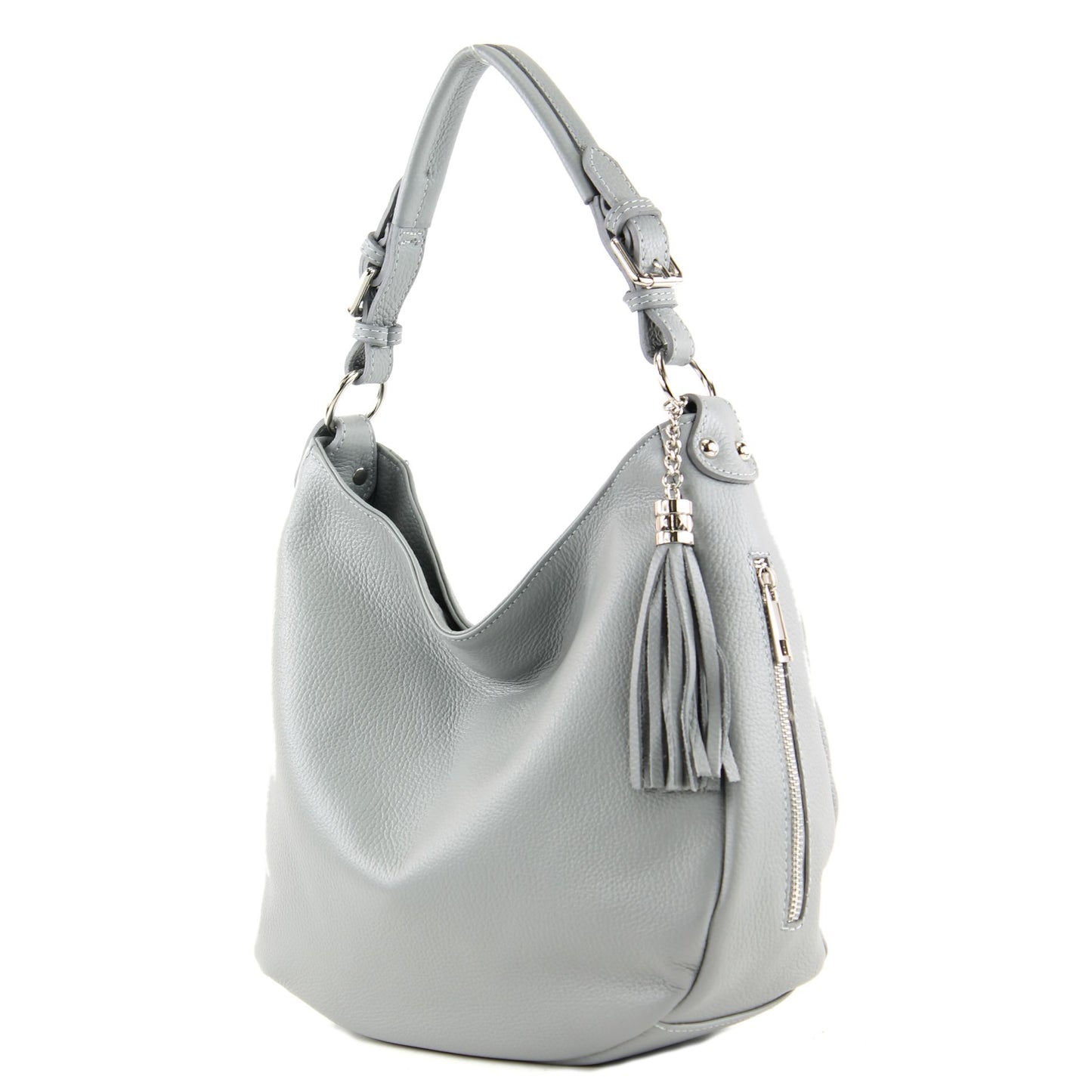 modamoda de T200 Damen Leder Schultertasche Henkeltasche handmade in Italy