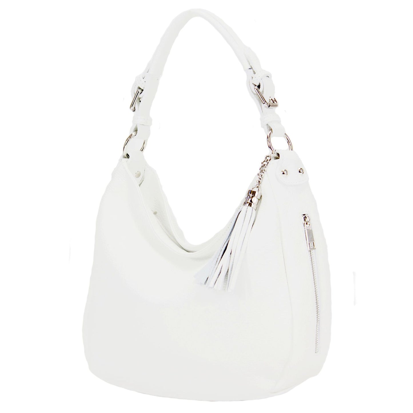 modamoda de T200 Damen Leder Schultertasche Henkeltasche handmade in Italy