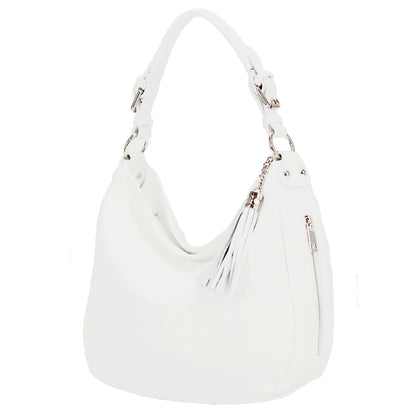 modamoda de T200 Damen Leder Schultertasche Henkeltasche handmade in Italy