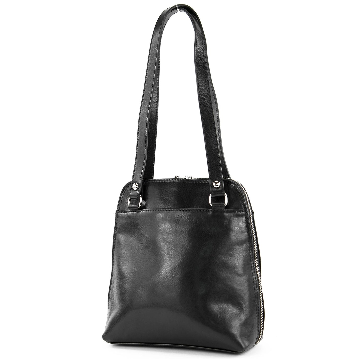modamoda de - T203 -  ital. Damen Rucksack Daypack aus Leder
