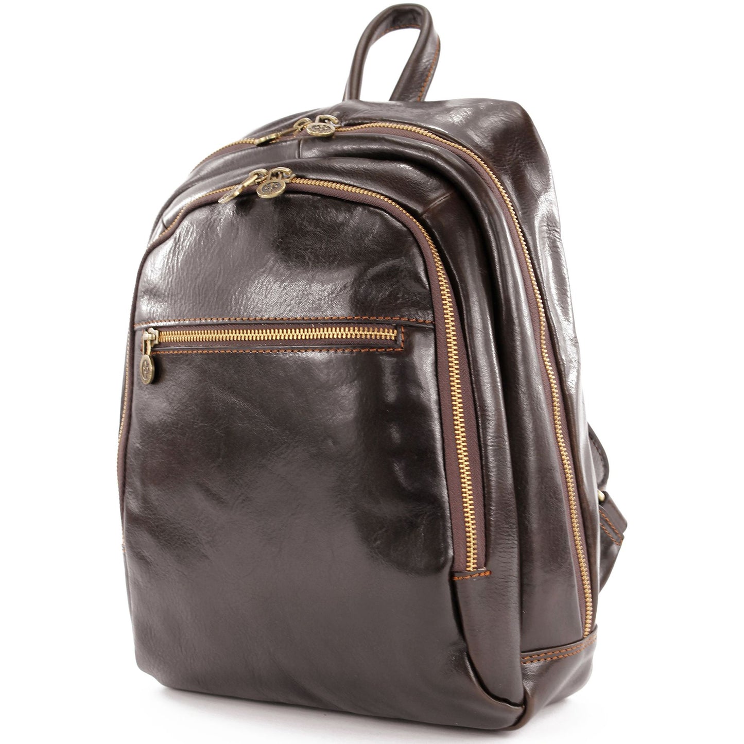 modamoda de - T204 -  ital. Unisex Rucksack aus Leder