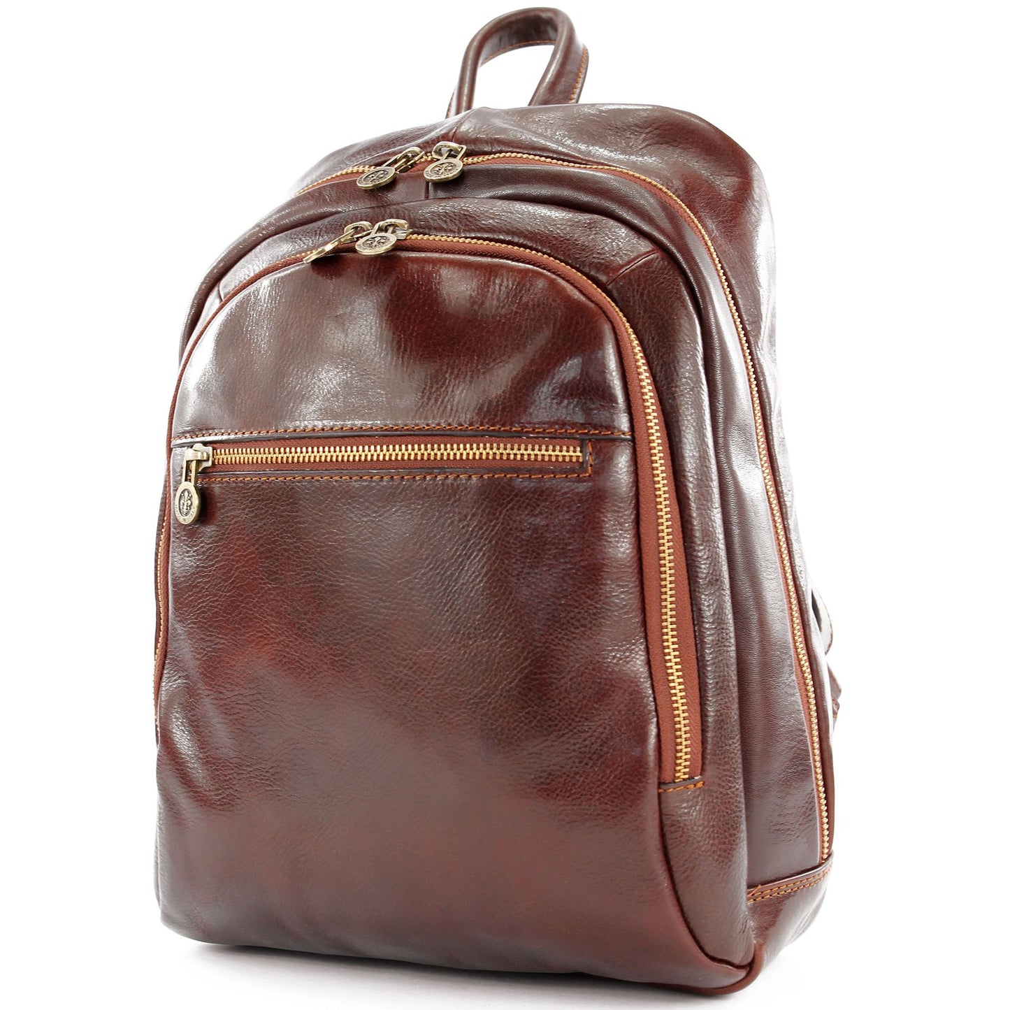 modamoda de - T204 -  ital. Unisex Rucksack aus Leder