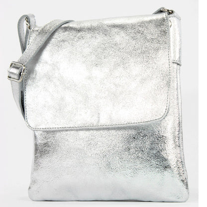 modamoda de - T207 - ital. Umhängetasche Schultertasche aus Nappaleder