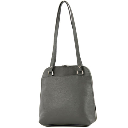 modamoda de - T217 -  ital. Damen Rucksack Daypack aus Leder