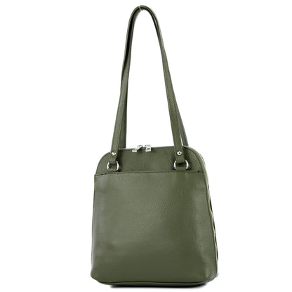 modamoda de - T217 -  ital. Damen Rucksack Daypack aus Leder