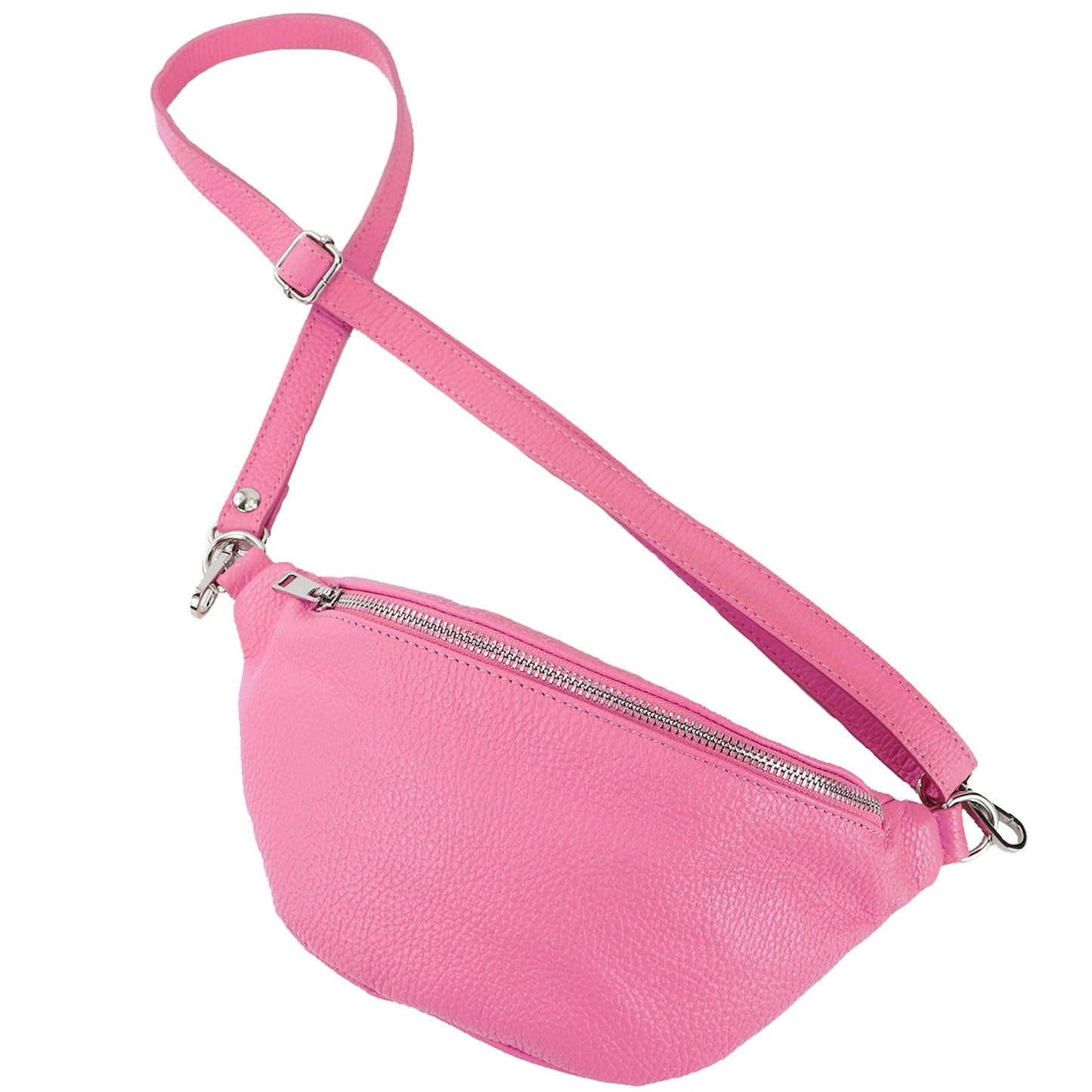 modamoda de T211 Damen Leder Bauchtasche Brusttasche Hüfttasche handmade in Italy