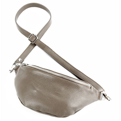 modamoda de T211 Damen Leder Bauchtasche Brusttasche Hüfttasche handmade in Italy