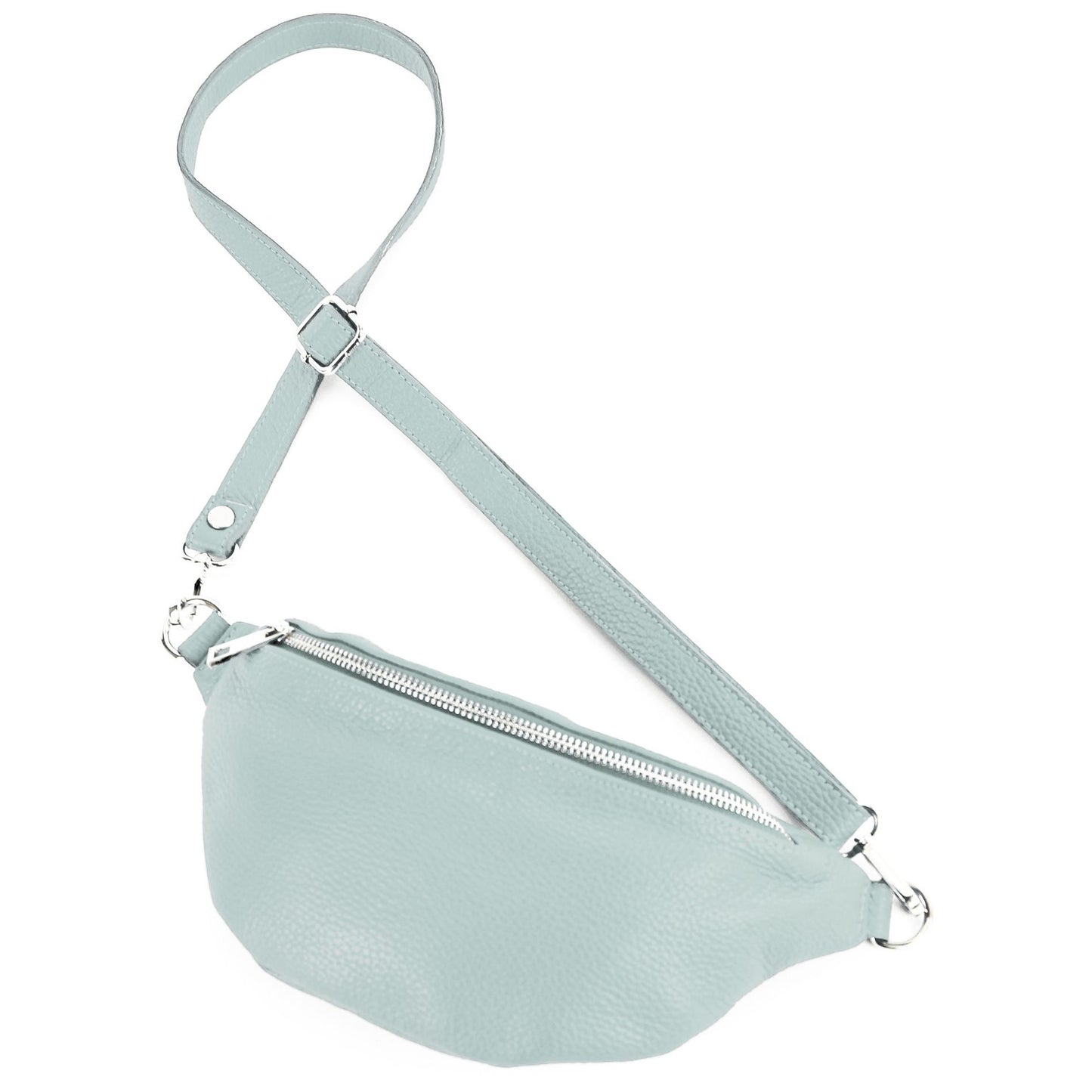 modamoda de T211 Damen Leder Bauchtasche Brusttasche Hüfttasche handmade in Italy