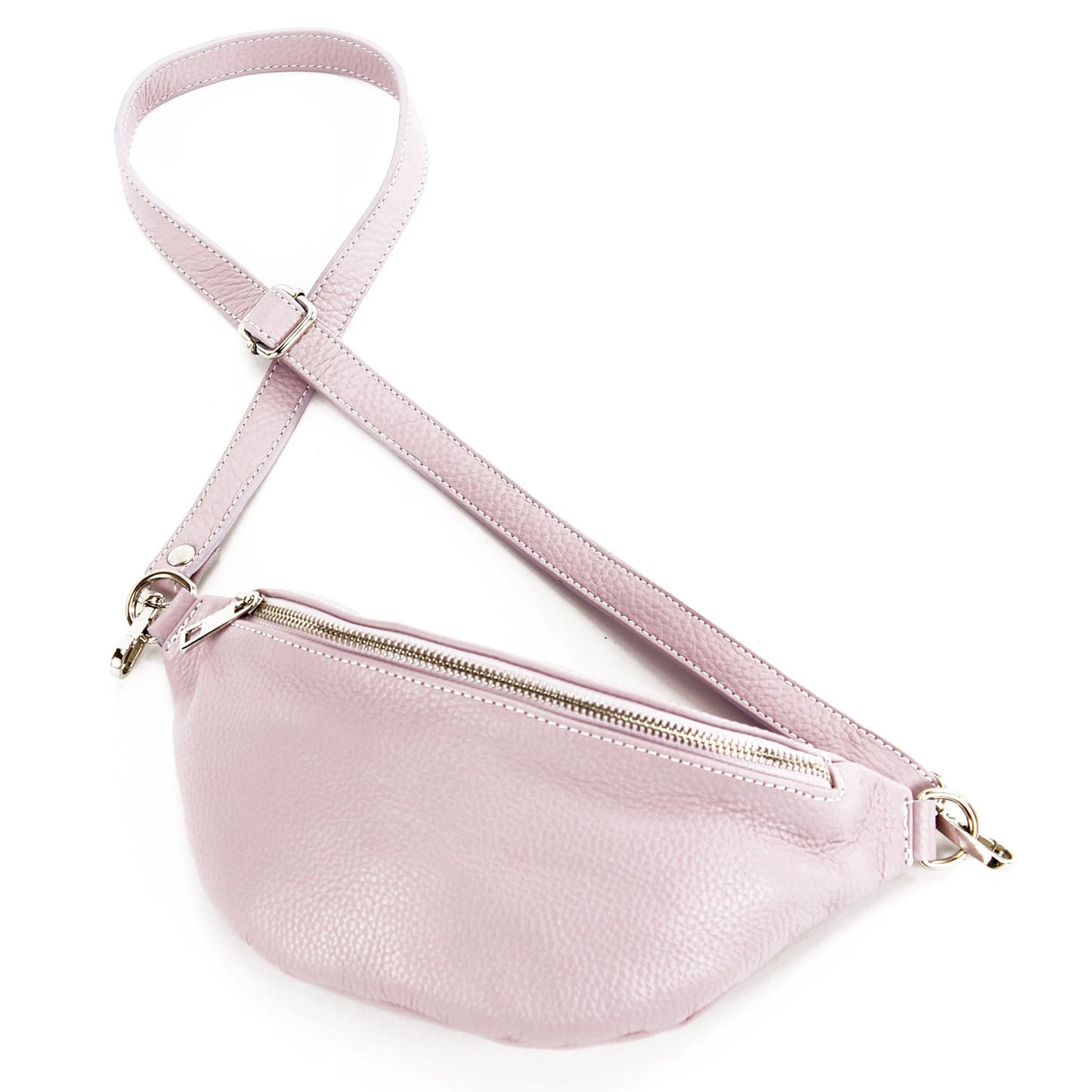 modamoda de T211 Damen Leder Bauchtasche Brusttasche Hüfttasche handmade in Italy