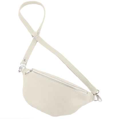 modamoda de T211 Damen Leder Bauchtasche Brusttasche Hüfttasche handmade in Italy