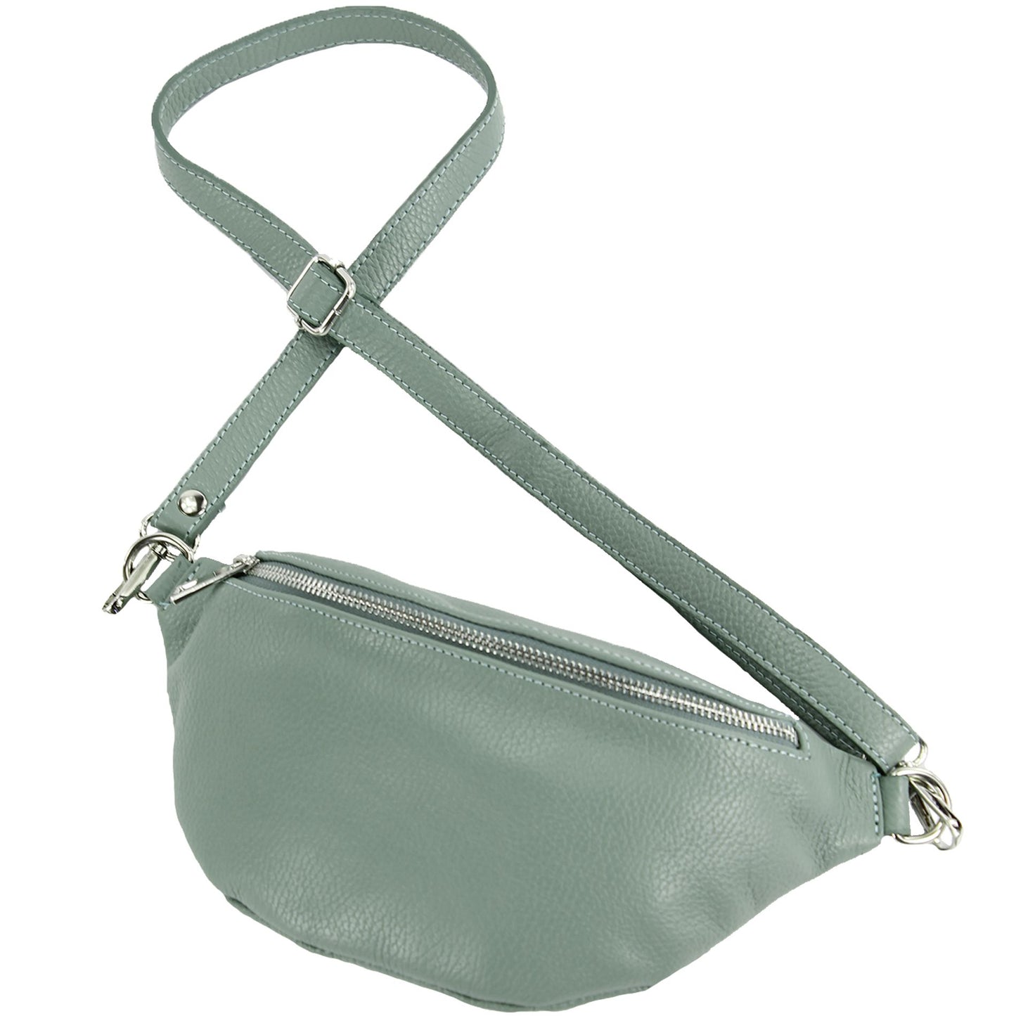 modamoda de T211 Damen Leder Bauchtasche Brusttasche Hüfttasche handmade in Italy