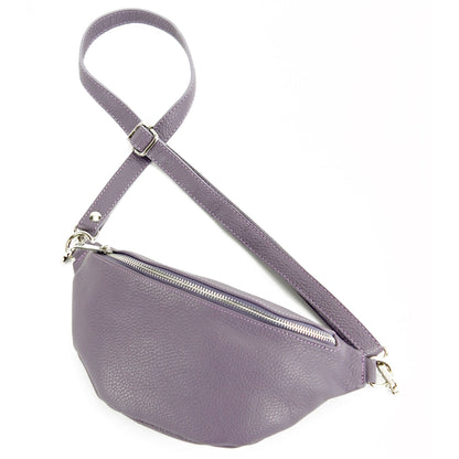 modamoda de T211 Damen Leder Bauchtasche Brusttasche Hüfttasche handmade in Italy