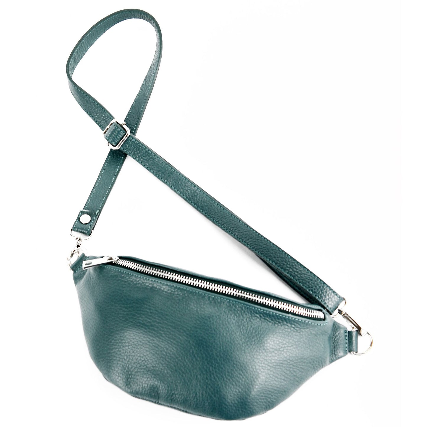 modamoda de T211 Damen Leder Bauchtasche Brusttasche Hüfttasche handmade in Italy