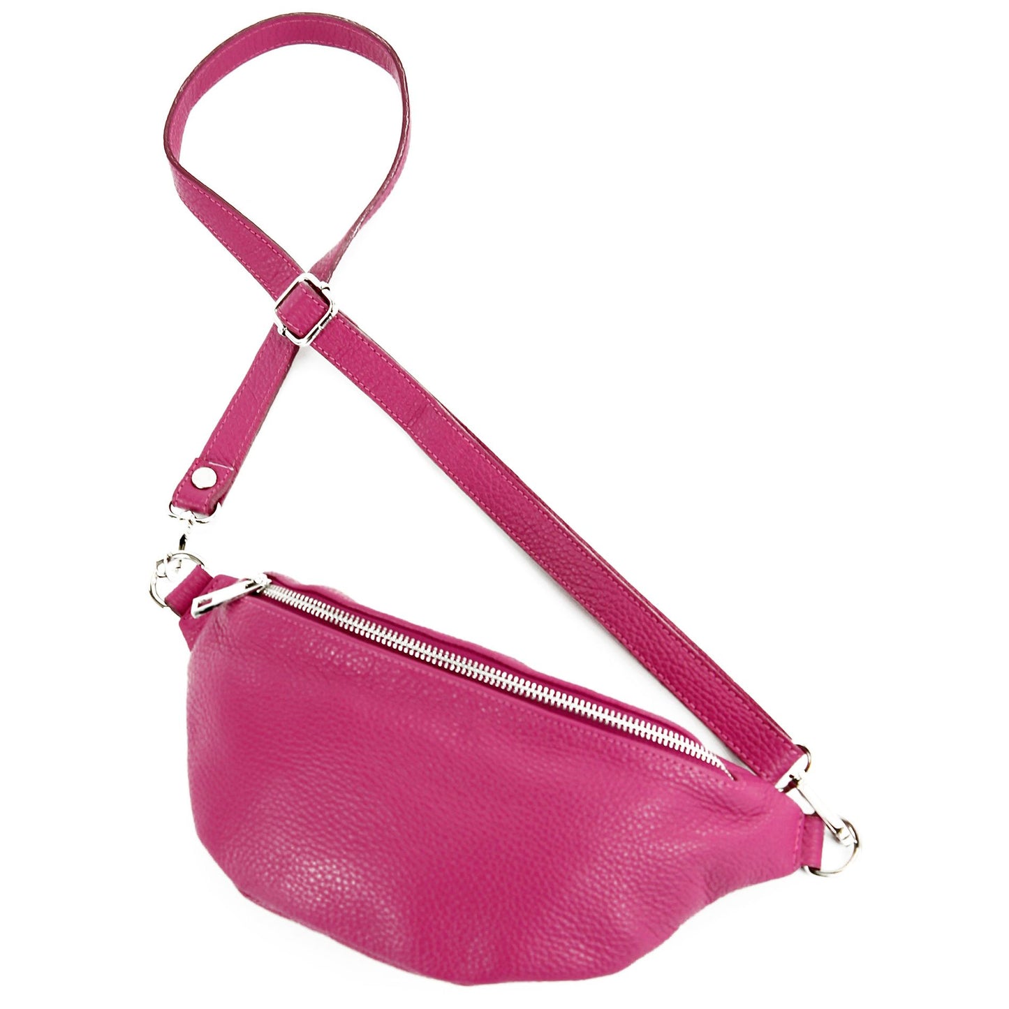 modamoda de T211 Damen Leder Bauchtasche Brusttasche Hüfttasche handmade in Italy