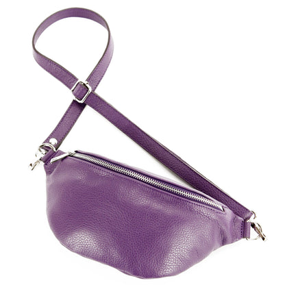 modamoda de T211 Damen Leder Bauchtasche Brusttasche Hüfttasche handmade in Italy