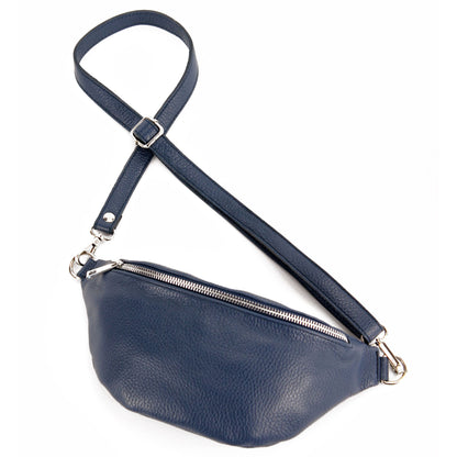 modamoda de T211 Damen Leder Bauchtasche Brusttasche Hüfttasche handmade in Italy