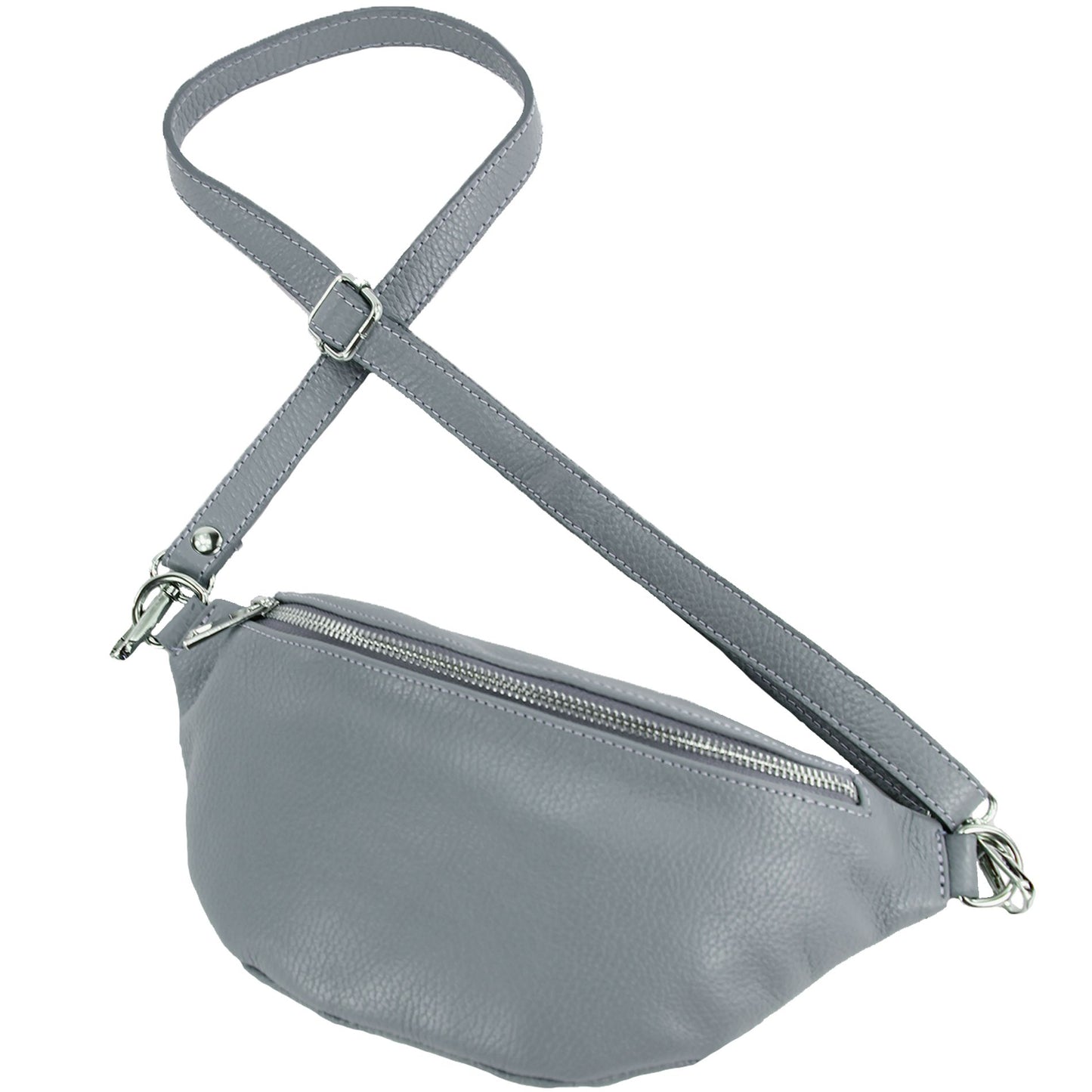 modamoda de T211 Damen Leder Bauchtasche Brusttasche Hüfttasche handmade in Italy