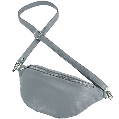 modamoda de T211 Damen Leder Bauchtasche Brusttasche Hüfttasche handmade in Italy