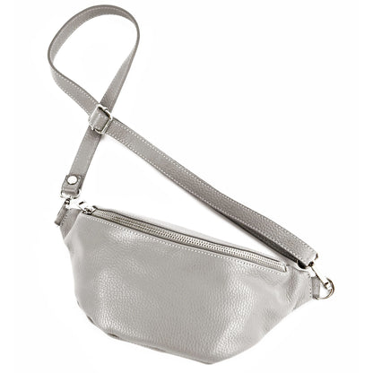 modamoda de T211 Damen Leder Bauchtasche Brusttasche Hüfttasche handmade in Italy