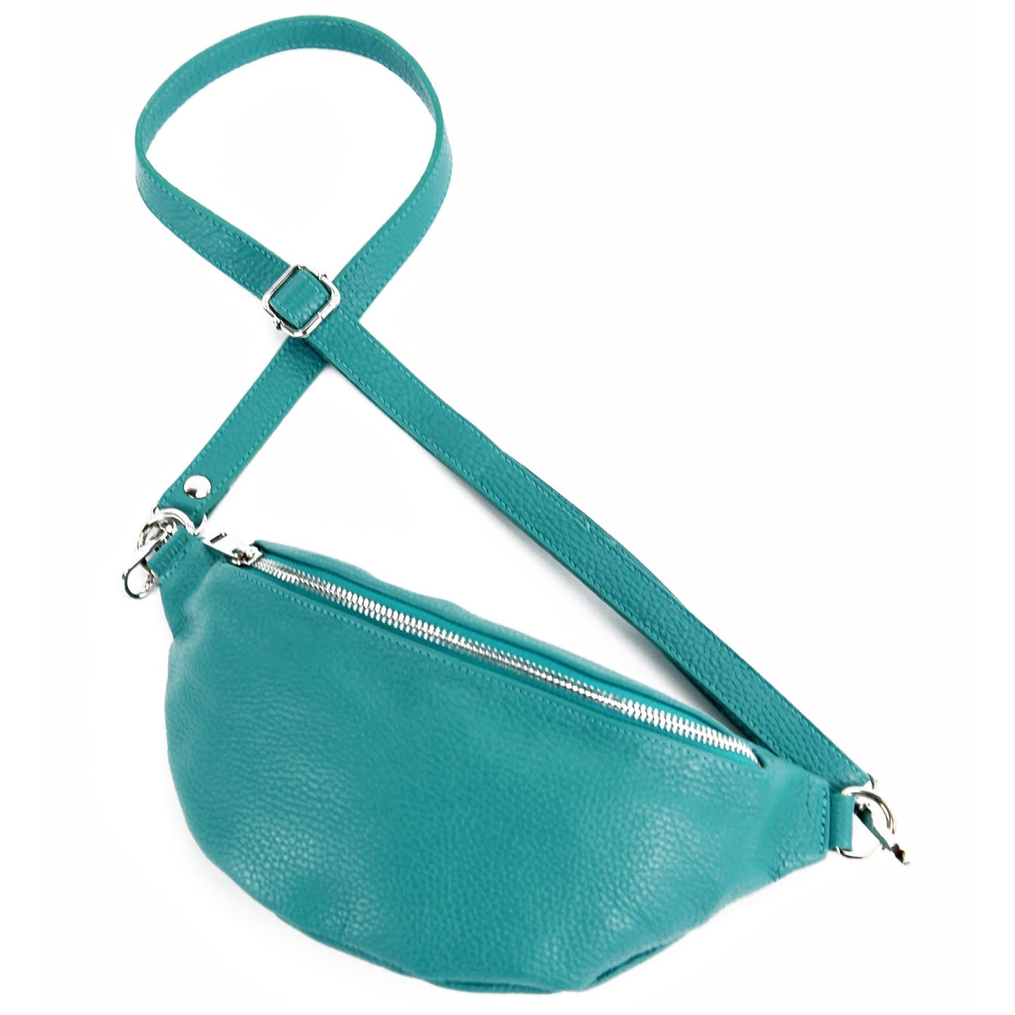 modamoda de T211 Damen Leder Bauchtasche Brusttasche Hüfttasche handmade in Italy