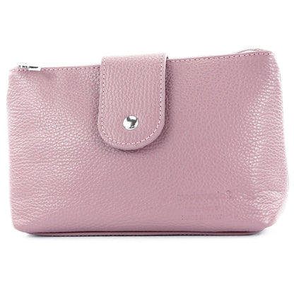 modamoda de T213 Damen Leder Kosmetiktasche Reiseetui Medium handmade in Italy