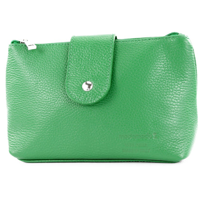 modamoda de T213 Damen Leder Kosmetiktasche Reiseetui Medium handmade in Italy