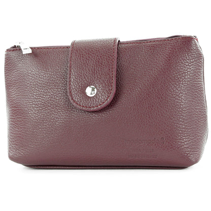 modamoda de T213 Damen Leder Kosmetiktasche Reiseetui Medium handmade in Italy