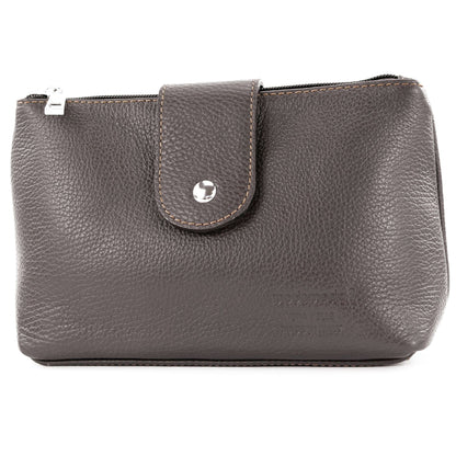 modamoda de T213 Damen Leder Kosmetiktasche Reiseetui Medium handmade in Italy