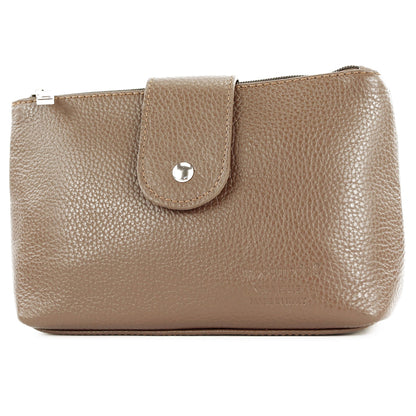 modamoda de T213 Damen Leder Kosmetiktasche Reiseetui Medium handmade in Italy