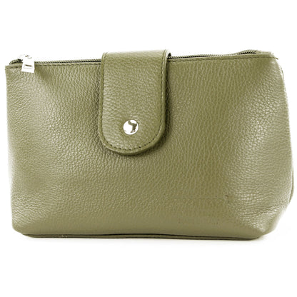modamoda de T213 Damen Leder Kosmetiktasche Reiseetui Medium handmade in Italy