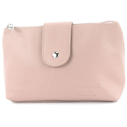 modamoda de T213 Damen Leder Kosmetiktasche Reiseetui Medium handmade in Italy