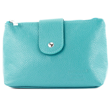 modamoda de T213 Damen Leder Kosmetiktasche Reiseetui Medium handmade in Italy
