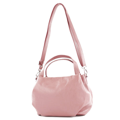 modamoda de T218 Damen Leder Henkeltasche Tragetasche Schultertasche handmade in Italy