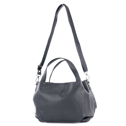 modamoda de T218 Damen Leder Henkeltasche Tragetasche Schultertasche handmade in Italy