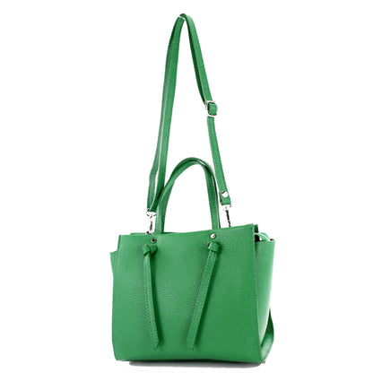 modamoda de T219 Damen Leder Henkeltasche Handtasche Schultertasche handmade in Italy