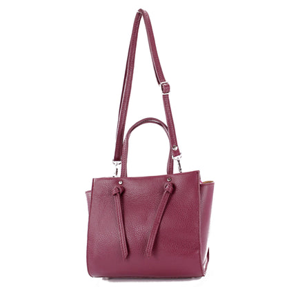 modamoda de T219 Damen Leder Henkeltasche Handtasche Schultertasche handmade in Italy