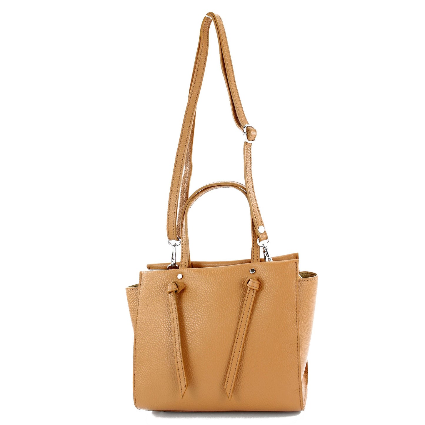modamoda de T219 Damen Leder Henkeltasche Handtasche Schultertasche handmade in Italy