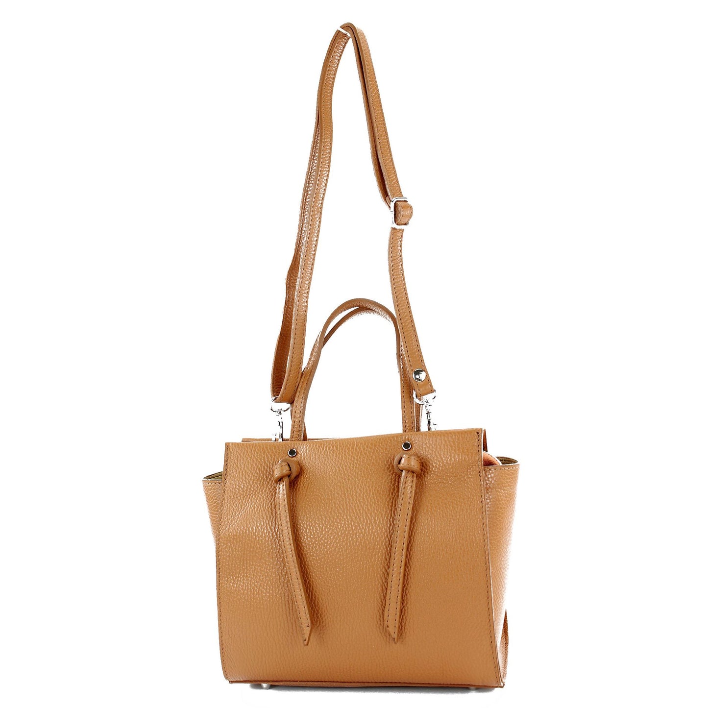 modamoda de T219 Damen Leder Henkeltasche Handtasche Schultertasche handmade in Italy