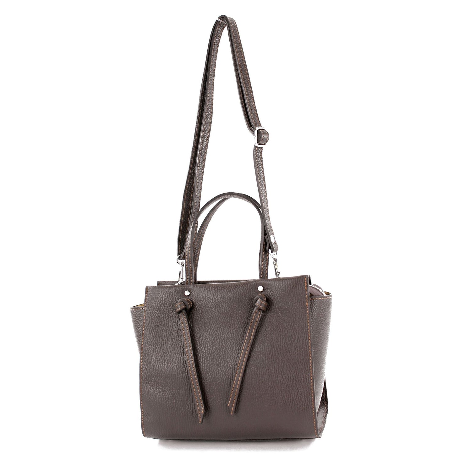 modamoda de T219 Damen Leder Henkeltasche Handtasche Schultertasche handmade in Italy
