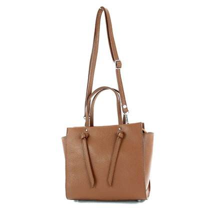 modamoda de T219 Damen Leder Henkeltasche Handtasche Schultertasche handmade in Italy
